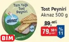 AKNAZ  TOST PEYNİRİ